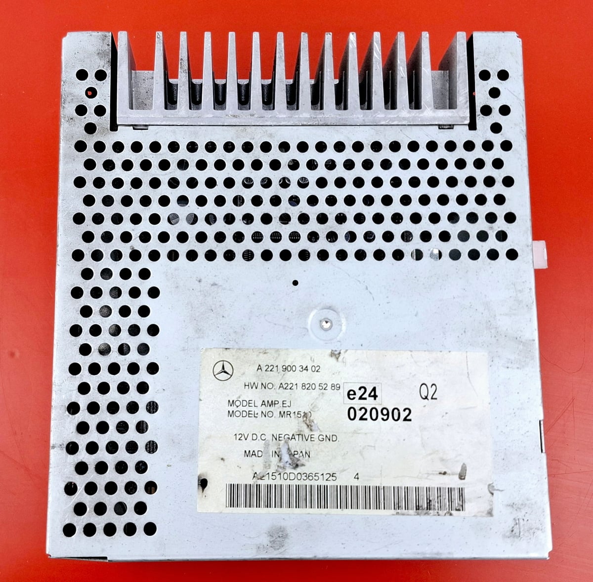 Mercedes-Benz W221 S-Class Wzmacniacz audio A2219003402