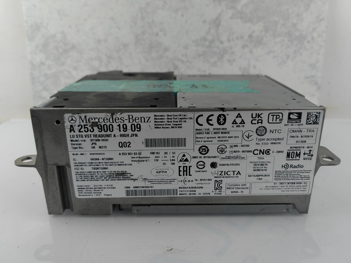 Mercedes-Benz C253 Radio Nawigacja Multimedia NTG6 HIGH JPN A2539001909 (1)