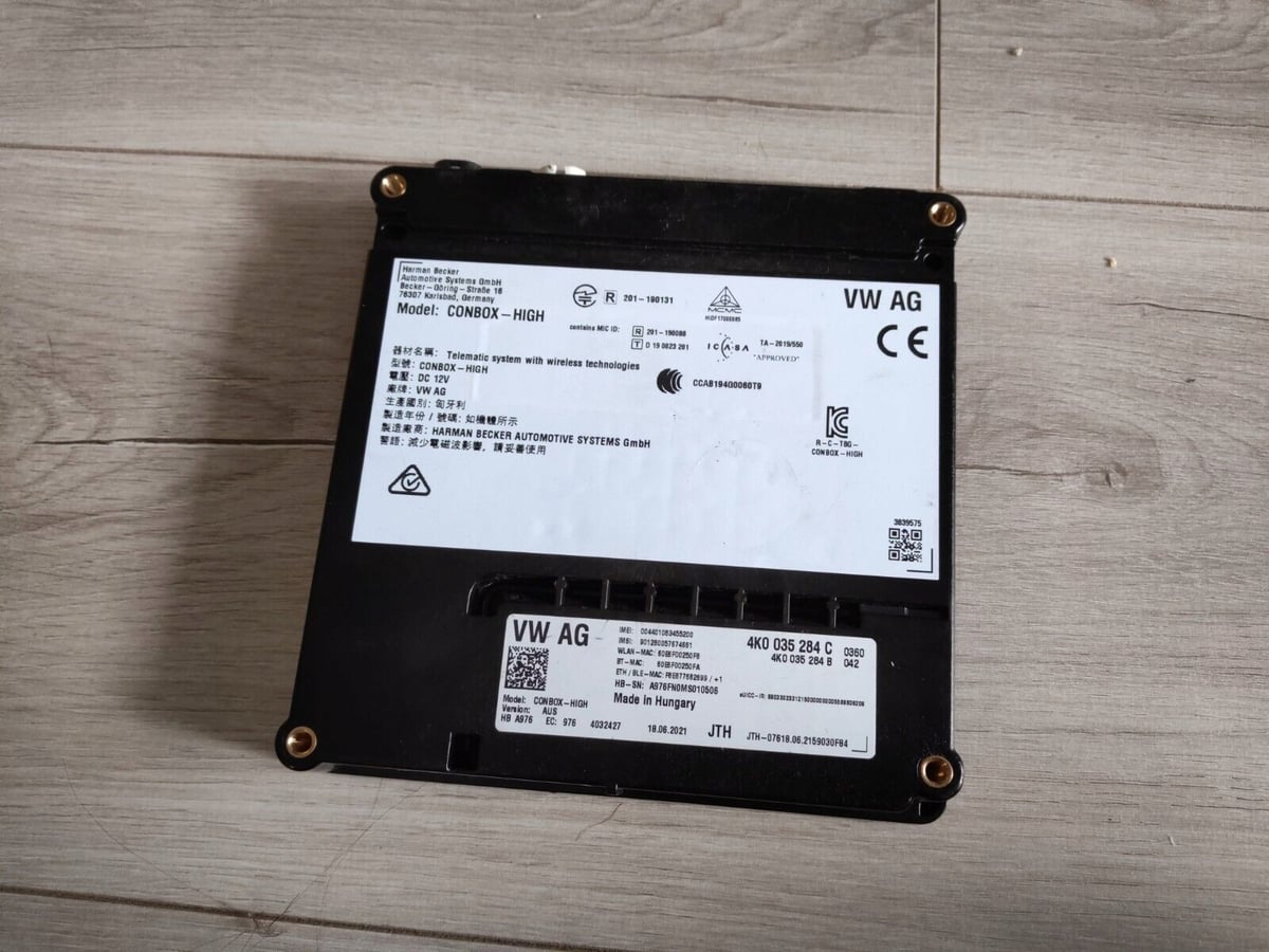 STEROWNIK WZYWANIA POMOCY AUDI 4K0035284C