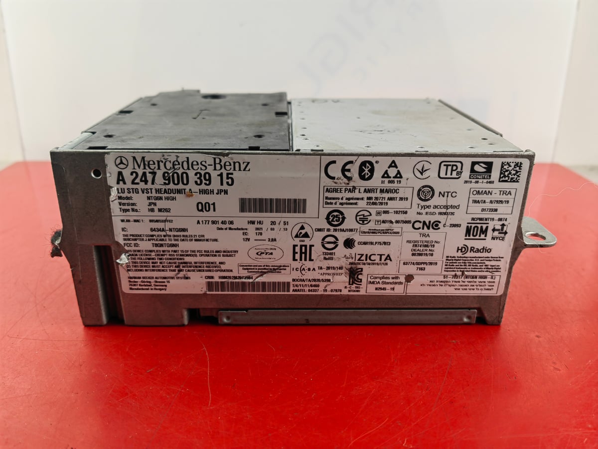 Mercedes-Benz W247 Nawigacja Multimedia NTG6 High JPN A2479003915 (1)
