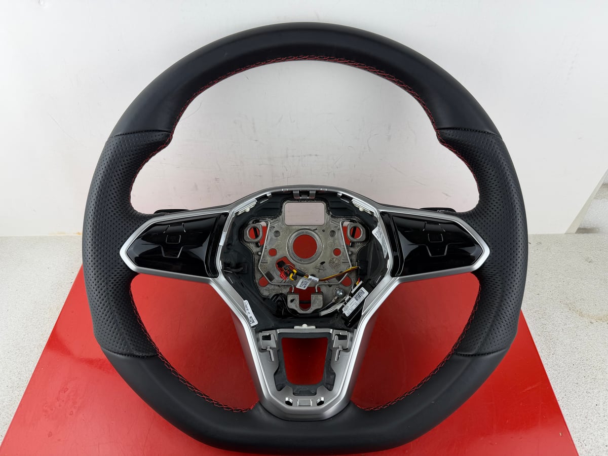 VW Golf 8 GTI Kierownica Skóra Podgrzewana Łopatki 5H0419089JK ID2606162