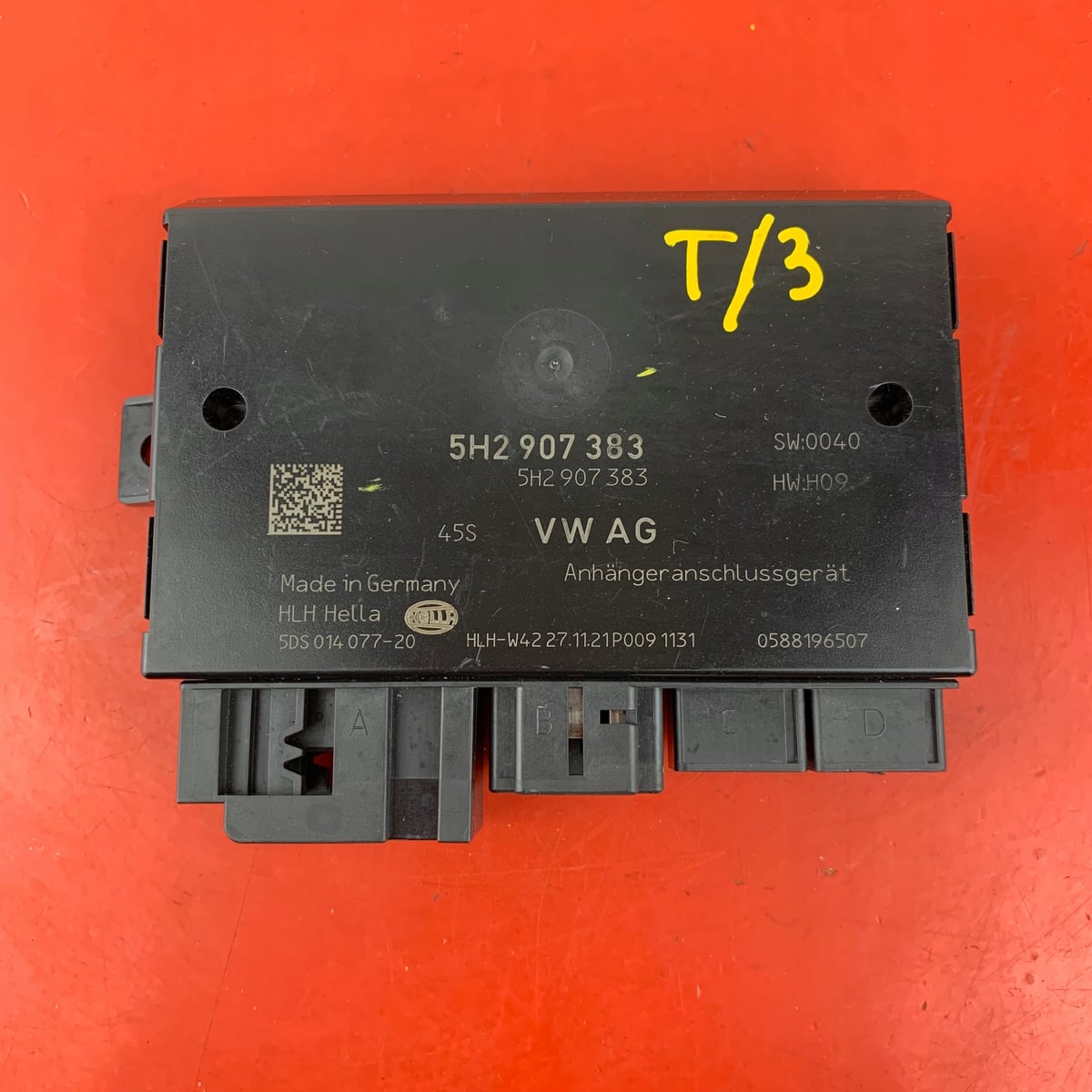 VW Volkswagen Touran Moduł / Sterownik HAKA 5H2907383
