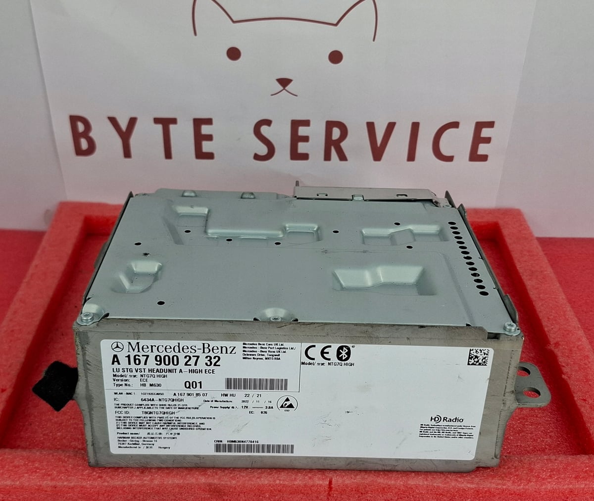 Mercedes-Benz Radio Nawigacja Multimedia NTG7 HIGH ECE A1679002732