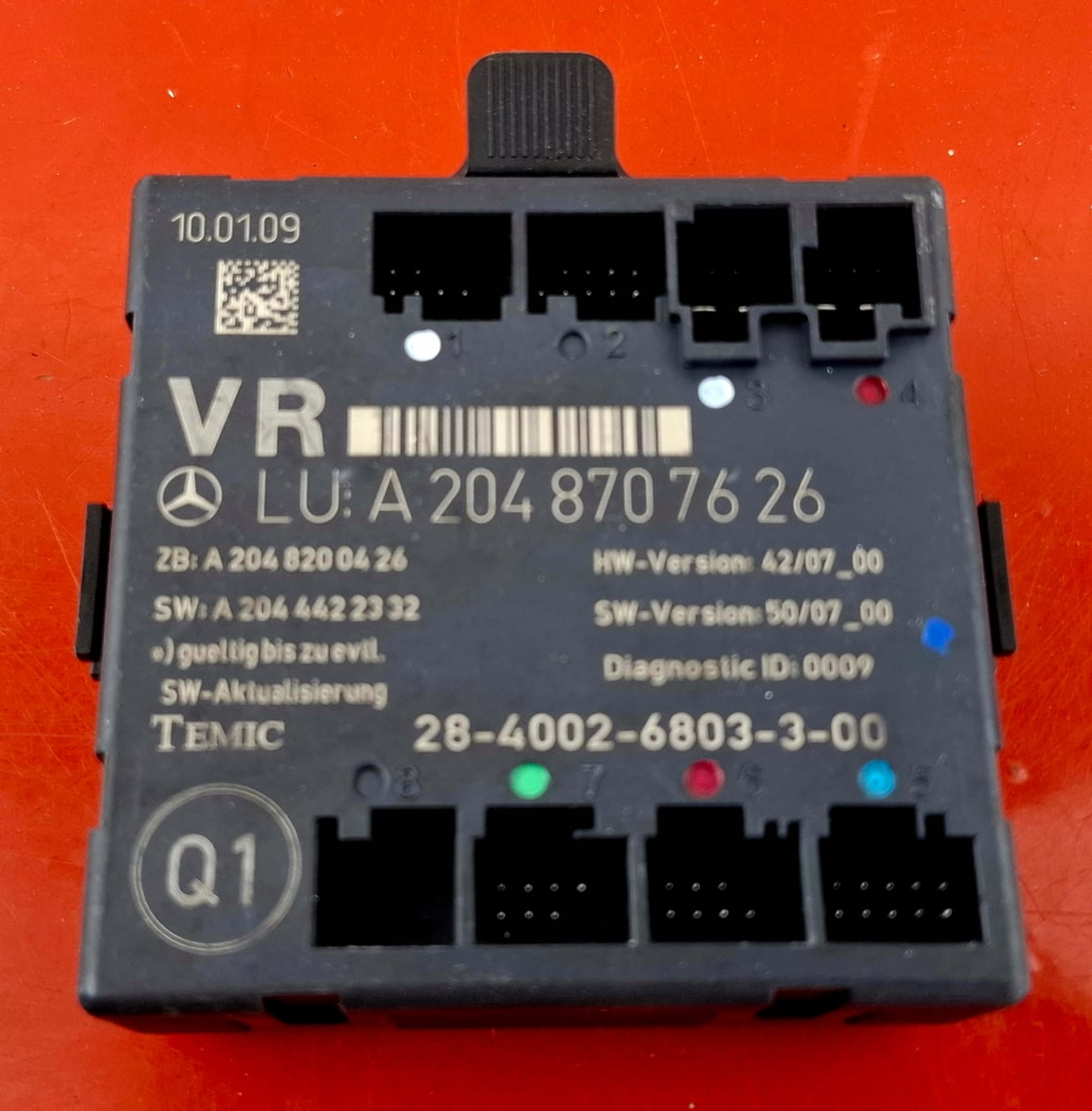 Mercedes-Benz OE Moduł / Sterownik drzwi A2048707626