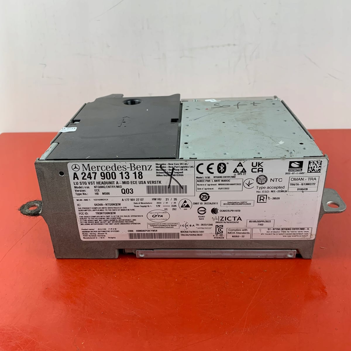 Mercedes-Benz Nawigacja Multimedia NTG6 MID ECE USA A2479001318 Soft