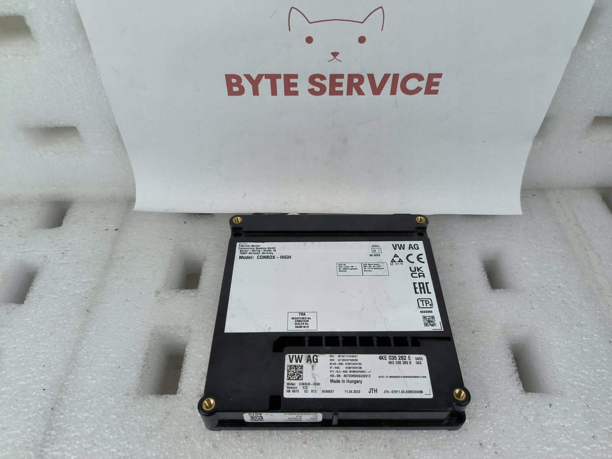 VW AG AUDI STEROWNIK WZYWANIA POMOCY SOS CON-BOX 4KE035282E