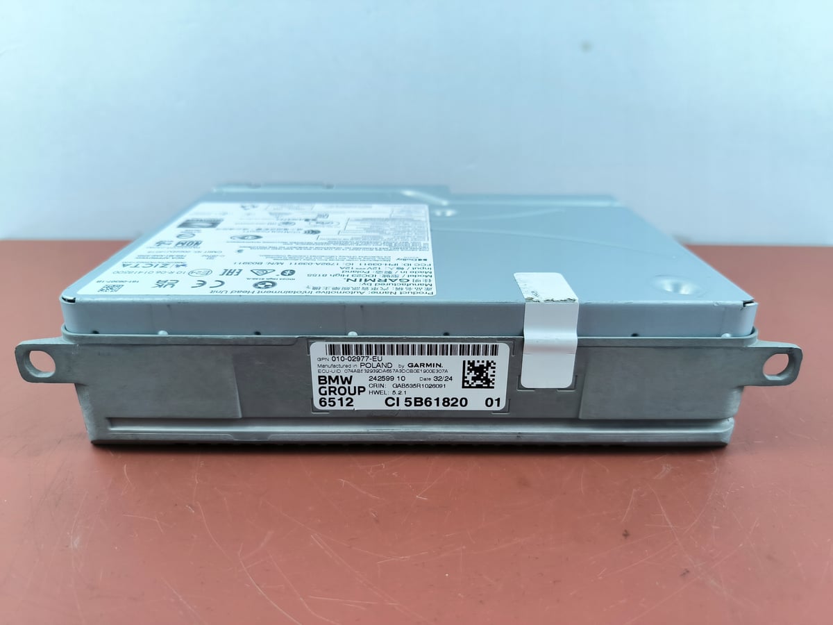 BMW OE Garmin Headunit Audio Nawigacja IDC23 HIGH 8155 5B61820 65125B61820