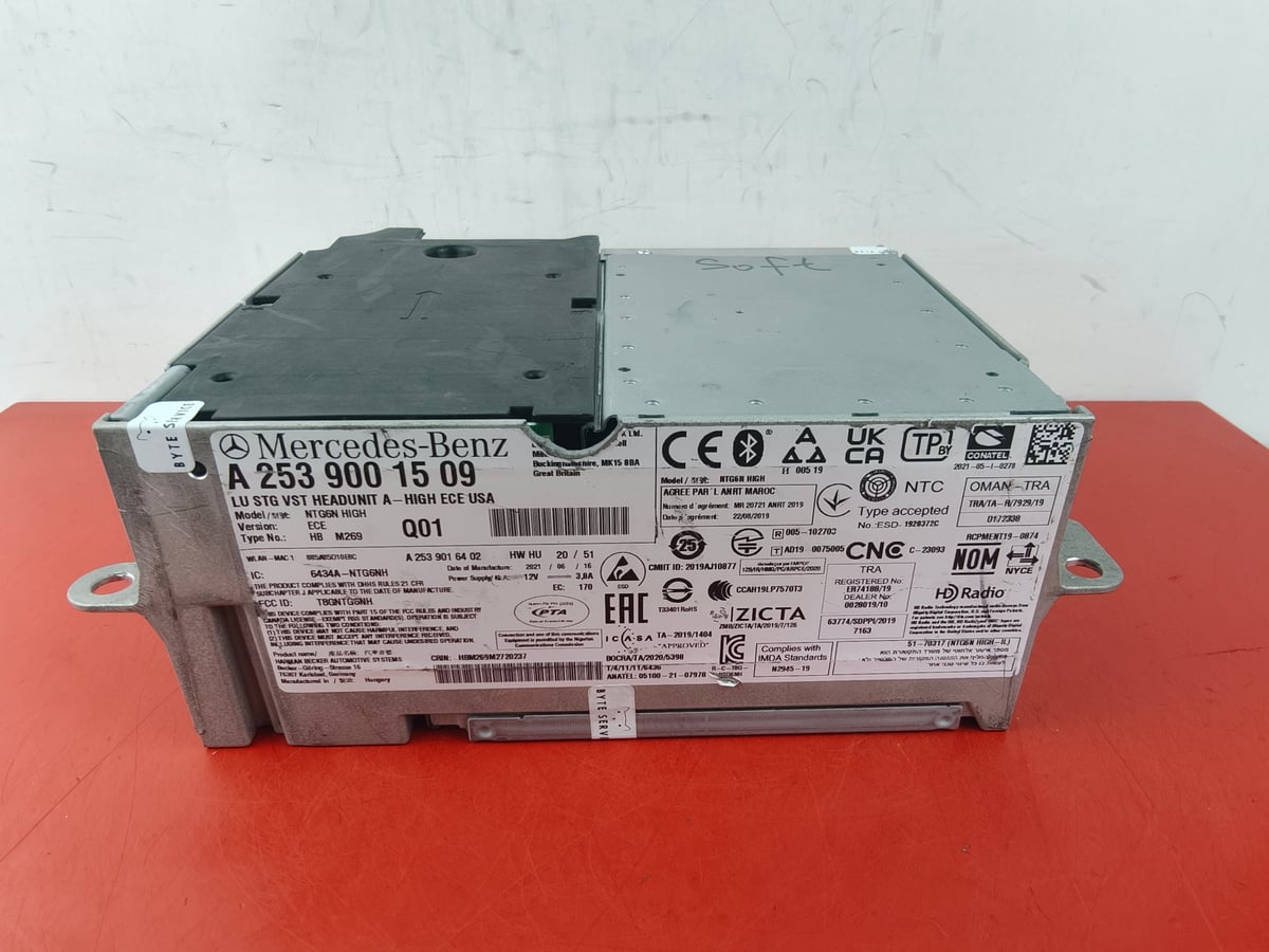Mercedes-Benz Radio Nawigacja Multimedia NTG6 High ECE USA A2539001509 Soft
