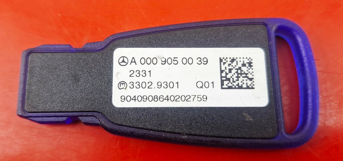 Mercedes-Benz OE Klucz-karta NOS A0009050039