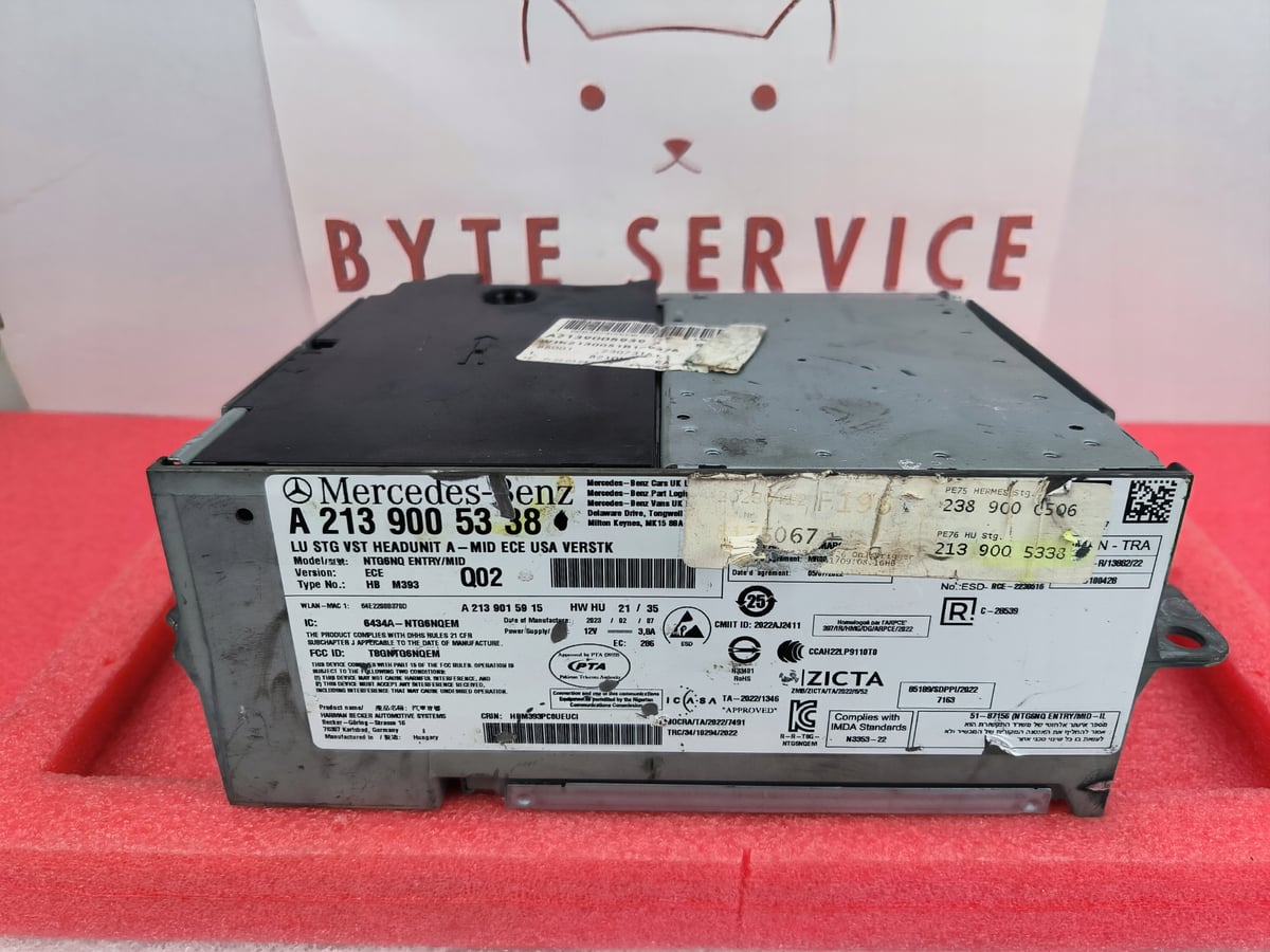 Mercedes-Benz Nawigacja Multimedia NTG6 MID ECE USA VERSTK A2139005338