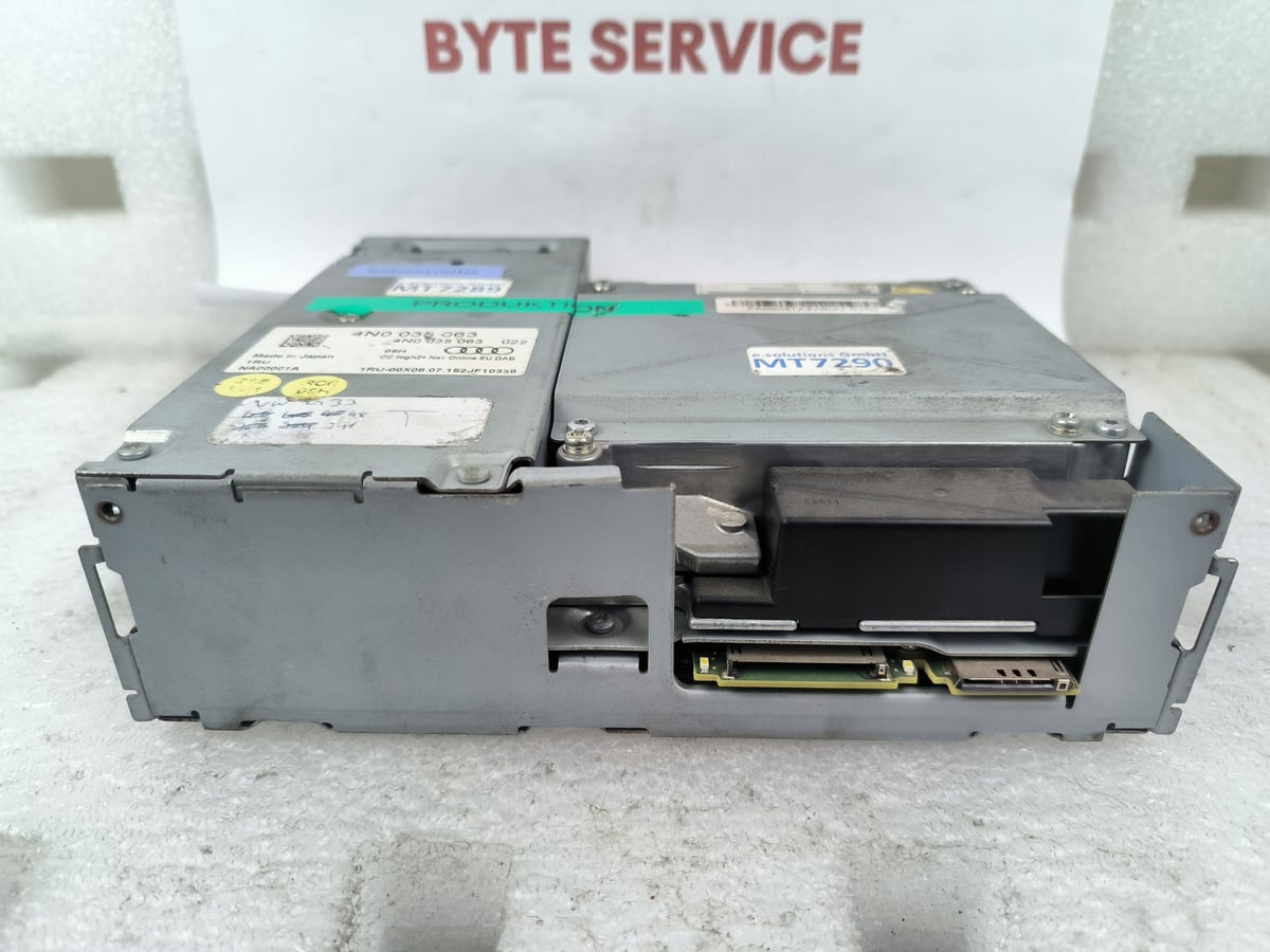 AUDI OE MULTIMEDIA CZYTNIK NAWIGACJA NAVI 4N0035063 Uszkodzony