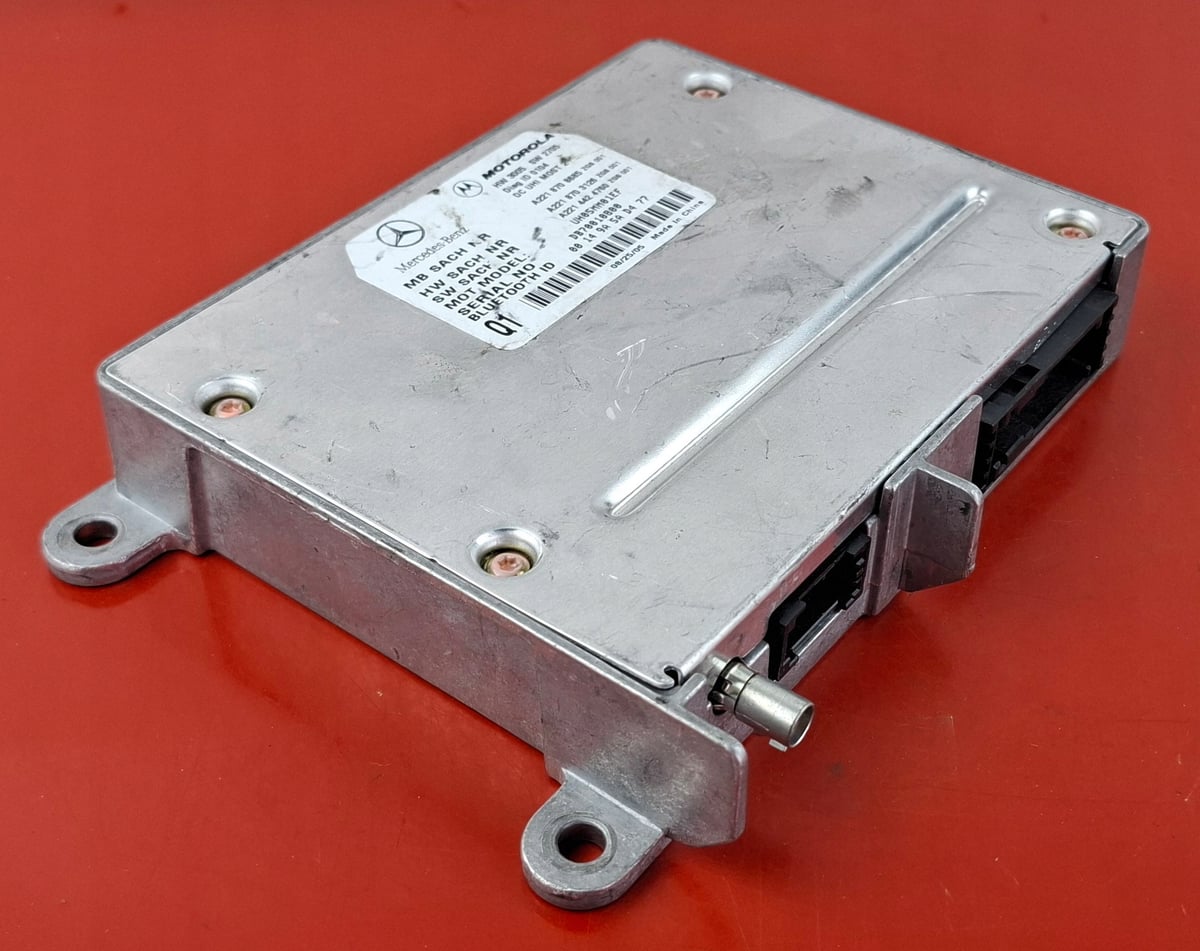 Mercedes-Benz S W221 Moduł / Sterownik Bluetooth MOTOROLA A2218708685