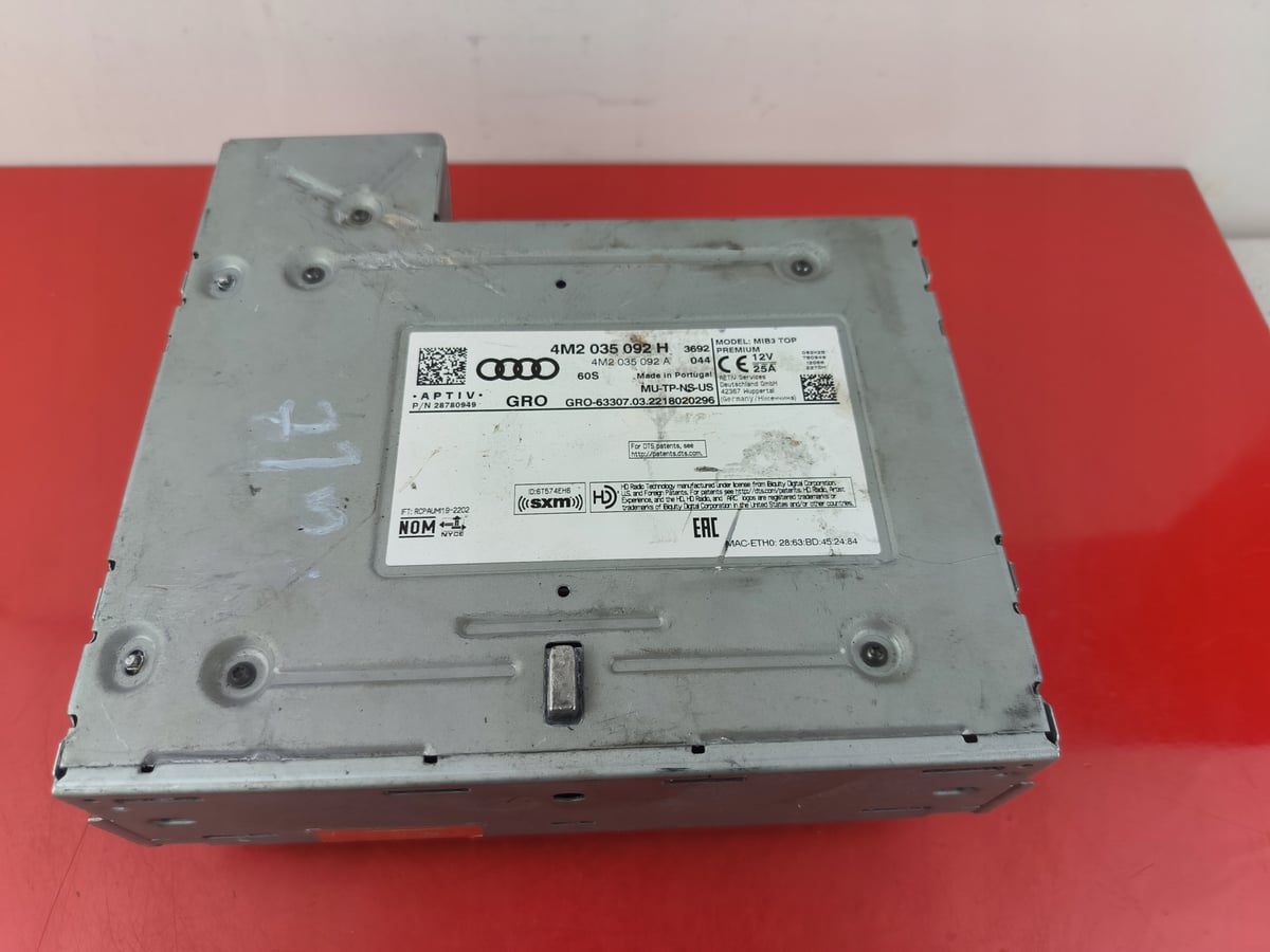 Audi Q7 Stacja multimedialna MMI / MIB3 TOP Premium 4M2035092H