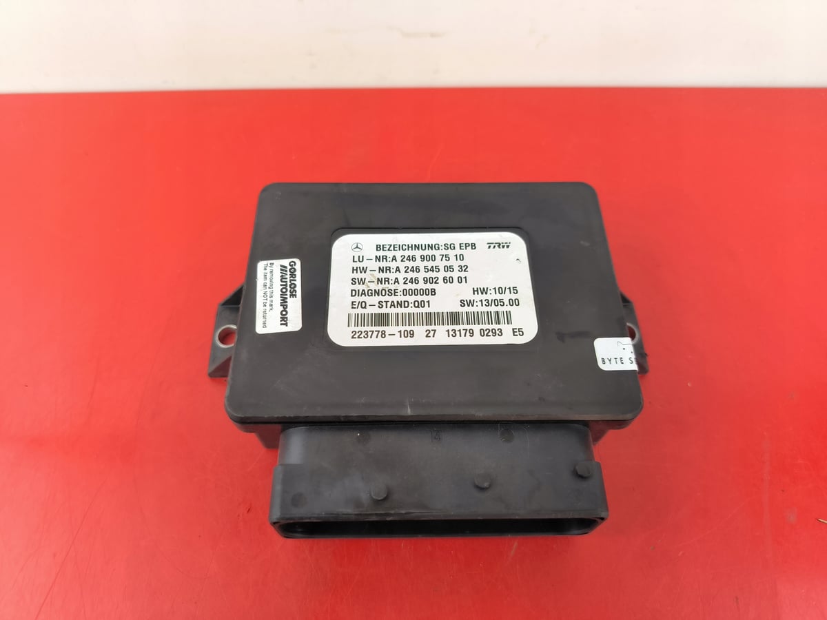 MODUŁ HAMULCA RĘCZNEGO MERCEDES ML W166 A2469007510