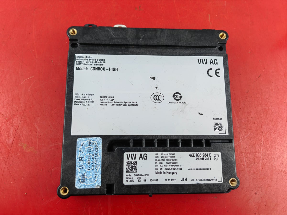 Audi A8 D5 modul sterownik SOS 4KE035284E