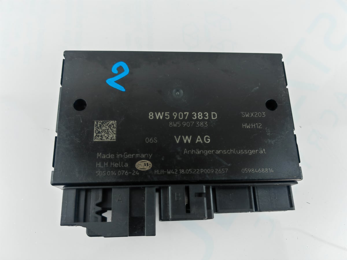 AUDI A4 Moduł Sterownik HAKA 8W5907383D (2)