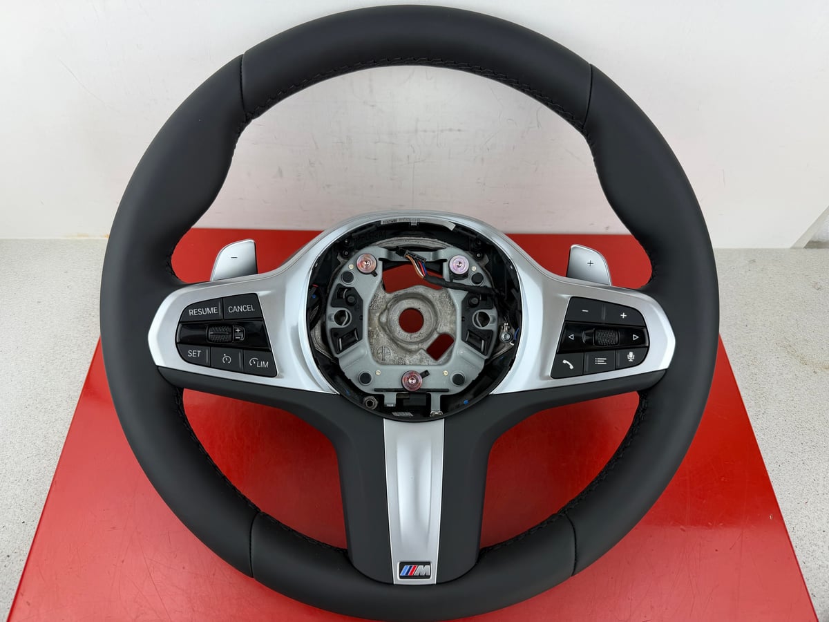 BMW X5 G05 Kierownica wielofunkcyjna Skóra 874615709 311795799N77-AF
