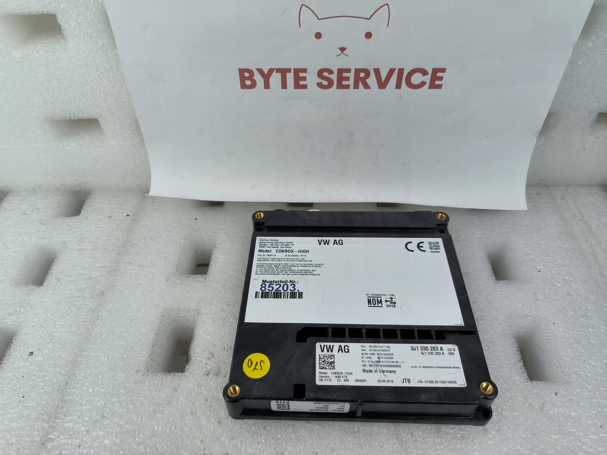 PORSCHE MODUŁ POMOCY SOS CONBOX HIGH 9J1035283A