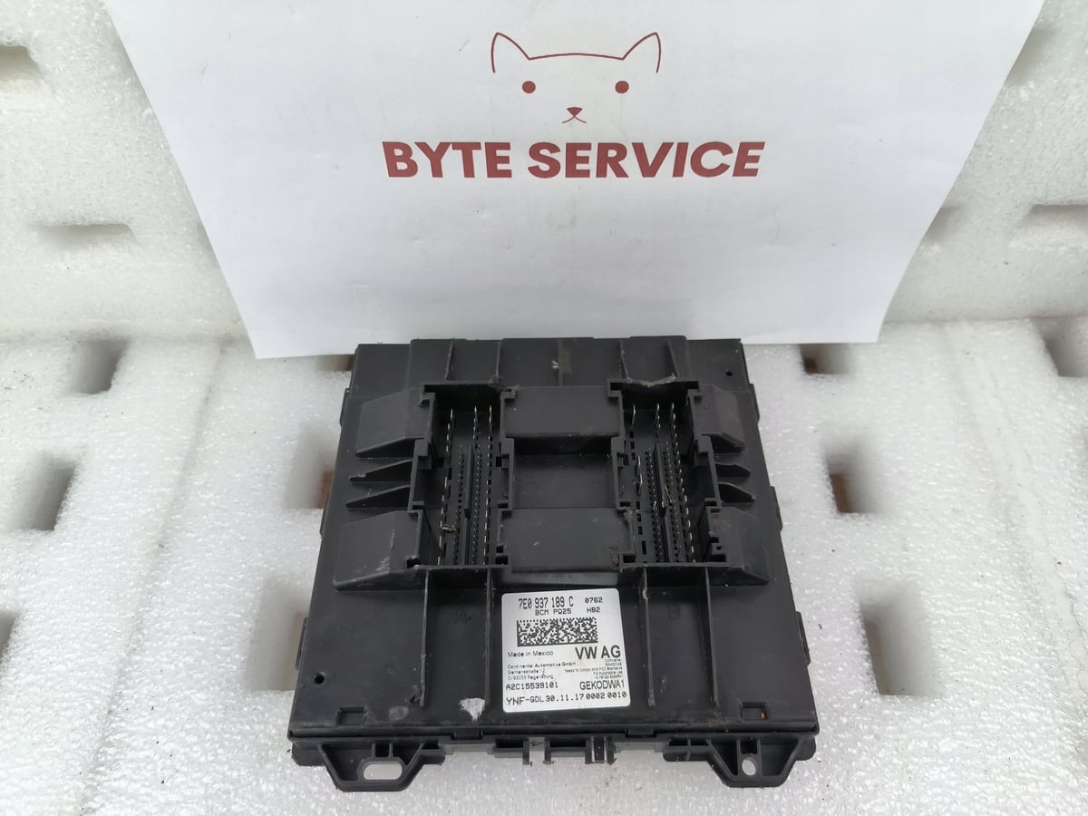 VW AG STEROWNIK MODUŁ KOMFORTU BCM 7E0937189C
