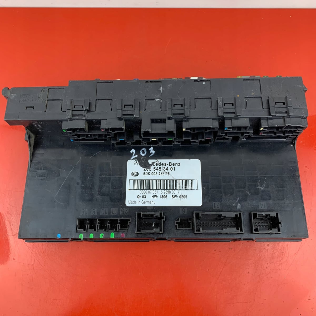 Moduł / Sterownik komfortu Mercedes-Benz C W203 2035453401