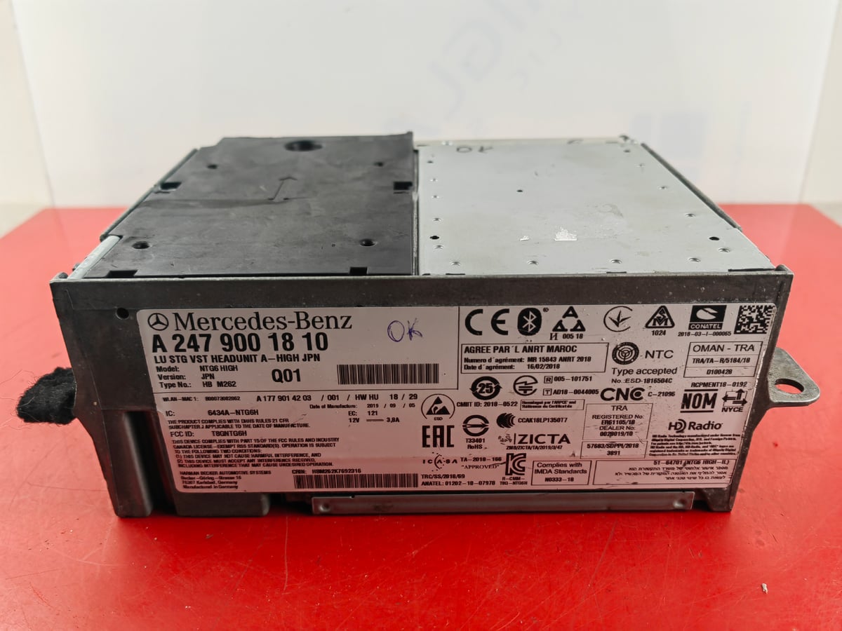 Mercedes-Benz W247 Nawigacja Multimedia NTG6 High JPN A2479001810 (6)