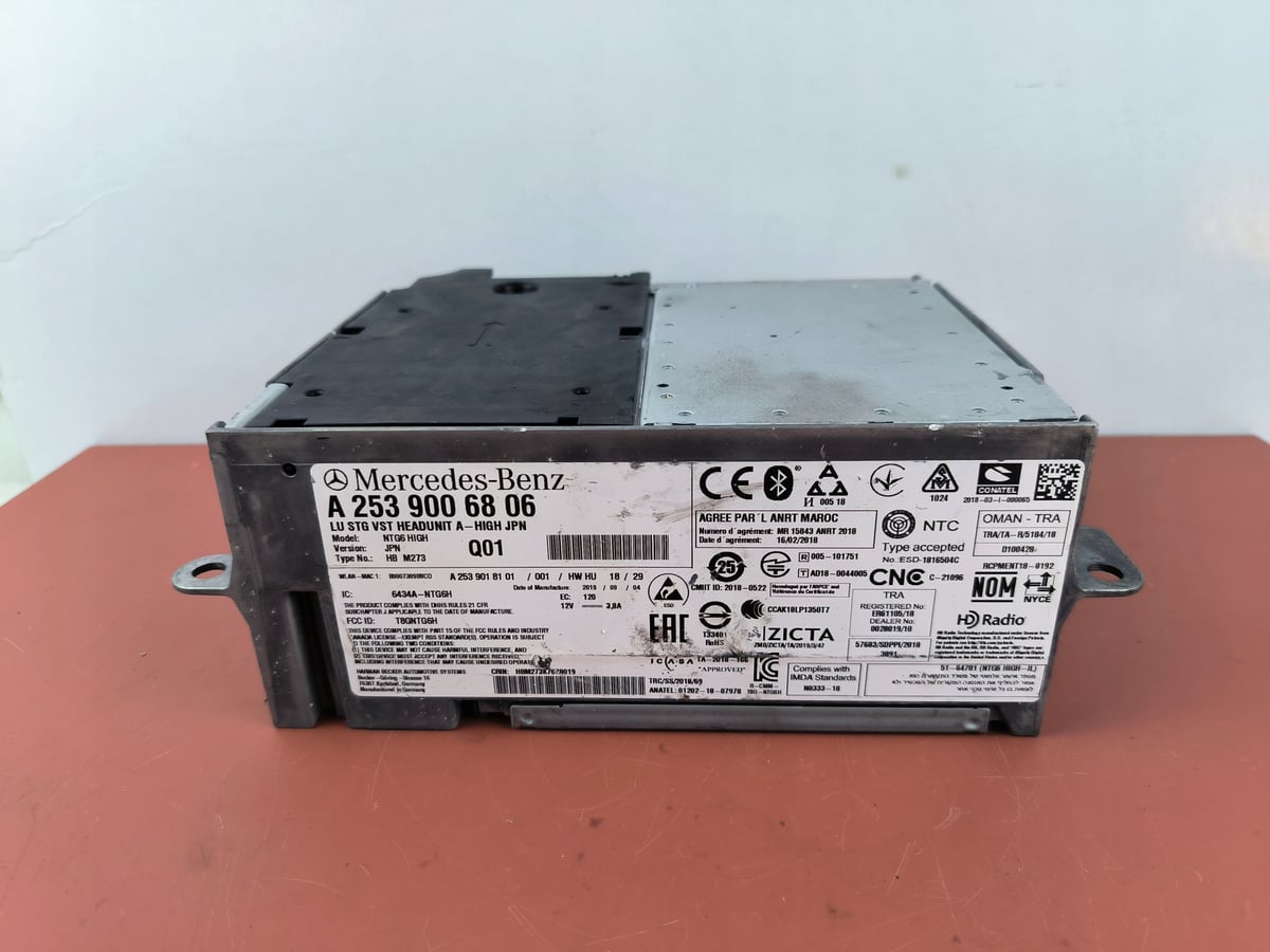Mercedes-Benz C253 Nawigacja Multimedia NTG6 High JPN A2539006806