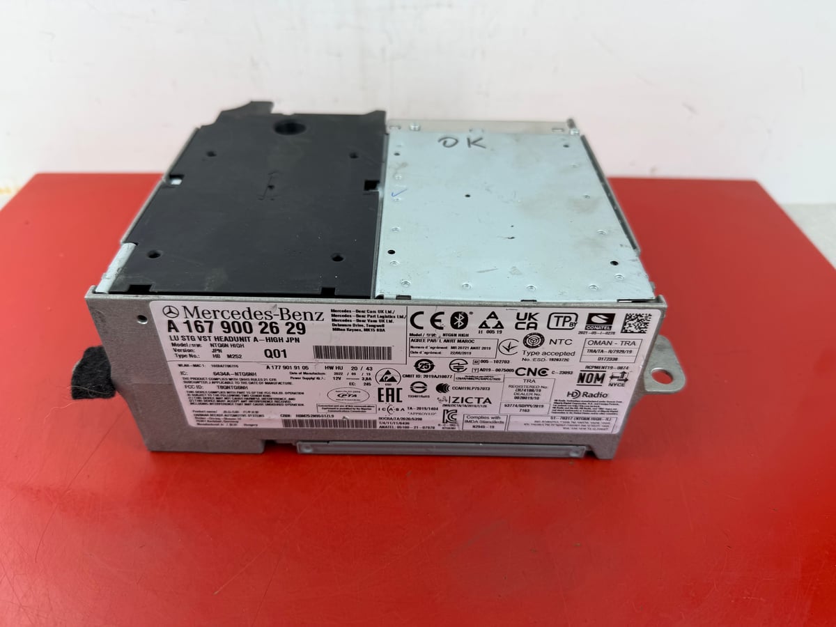 Mercedes-Benz W167 Nawigacja Multimedia NTG6 High JPN A1679002629