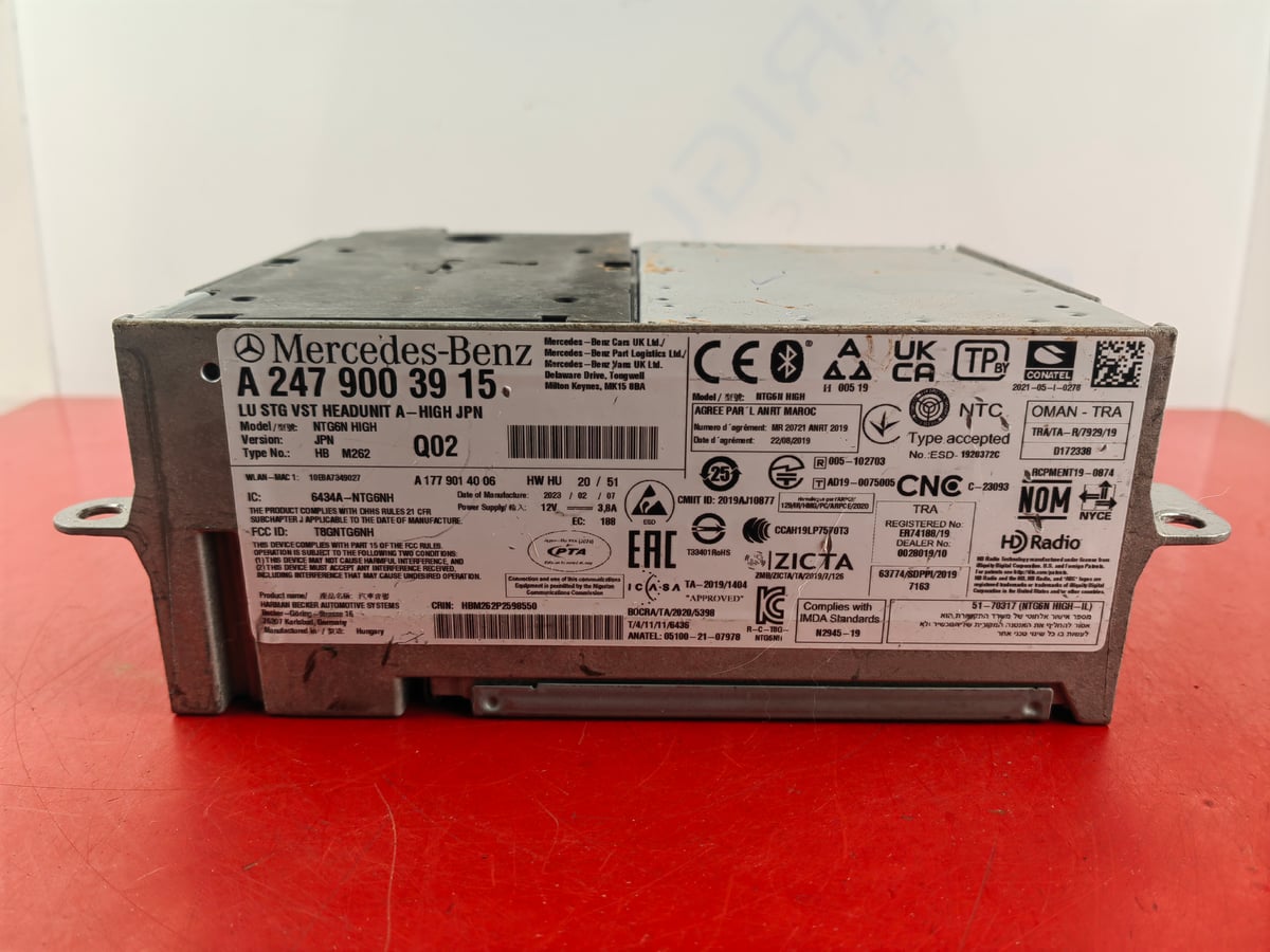 Mercedes-Benz W247 Nawigacja Multimedia NTG6 High JPN A2479003915 (2)