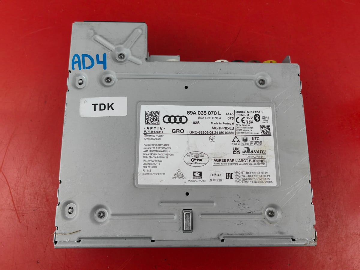 Audi Q4 e-tron Stacja multimedialna 89A035070L (AD4)