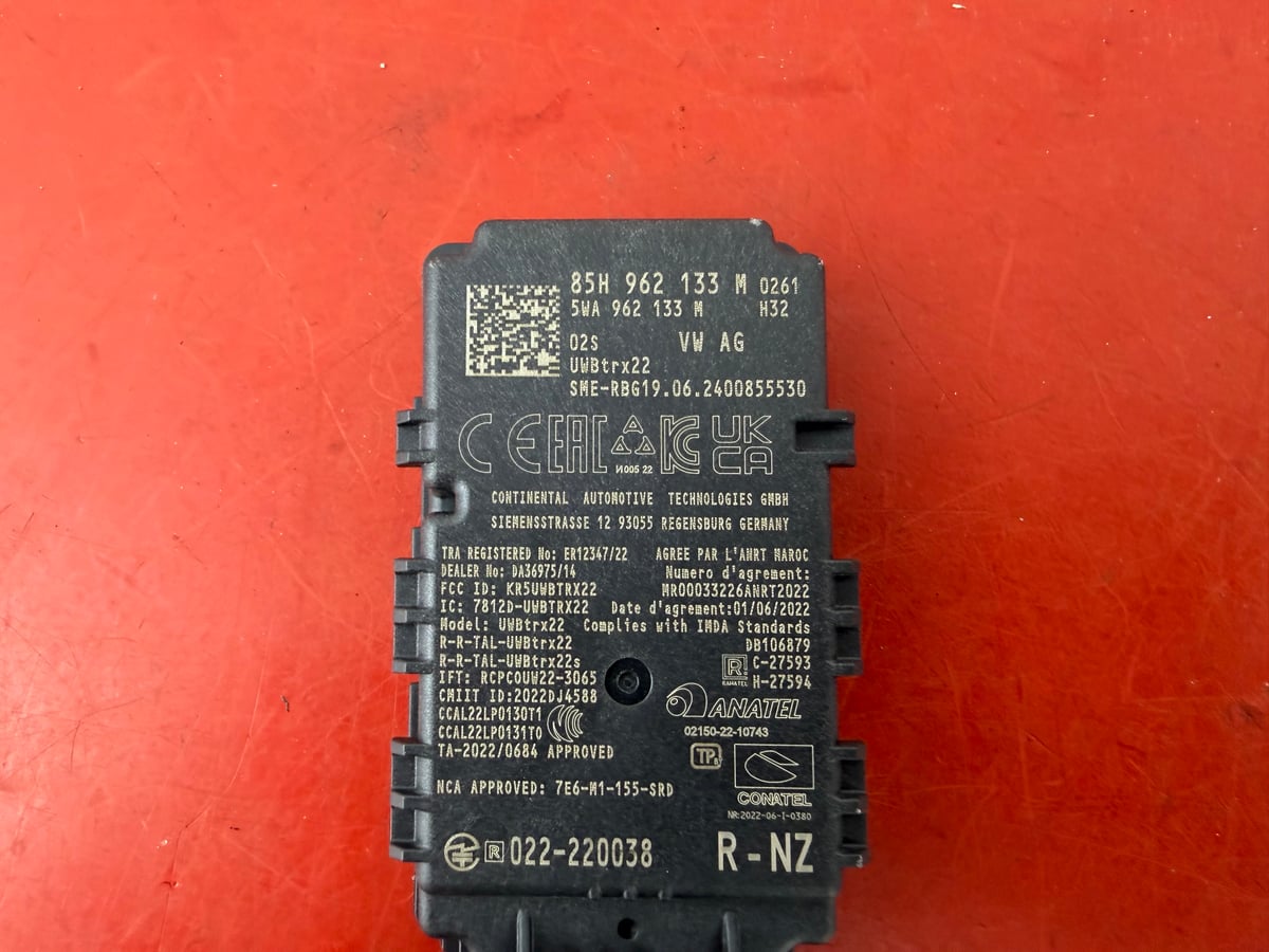 Audi OE Sterownik / Moduł anteny Keyless 85H962133M