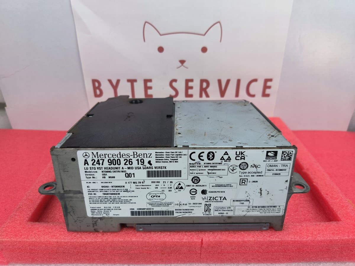 Mercedes-Benz Nawigacja Multimedia NTG6 MID USA SDARS VERSTK A2479002619