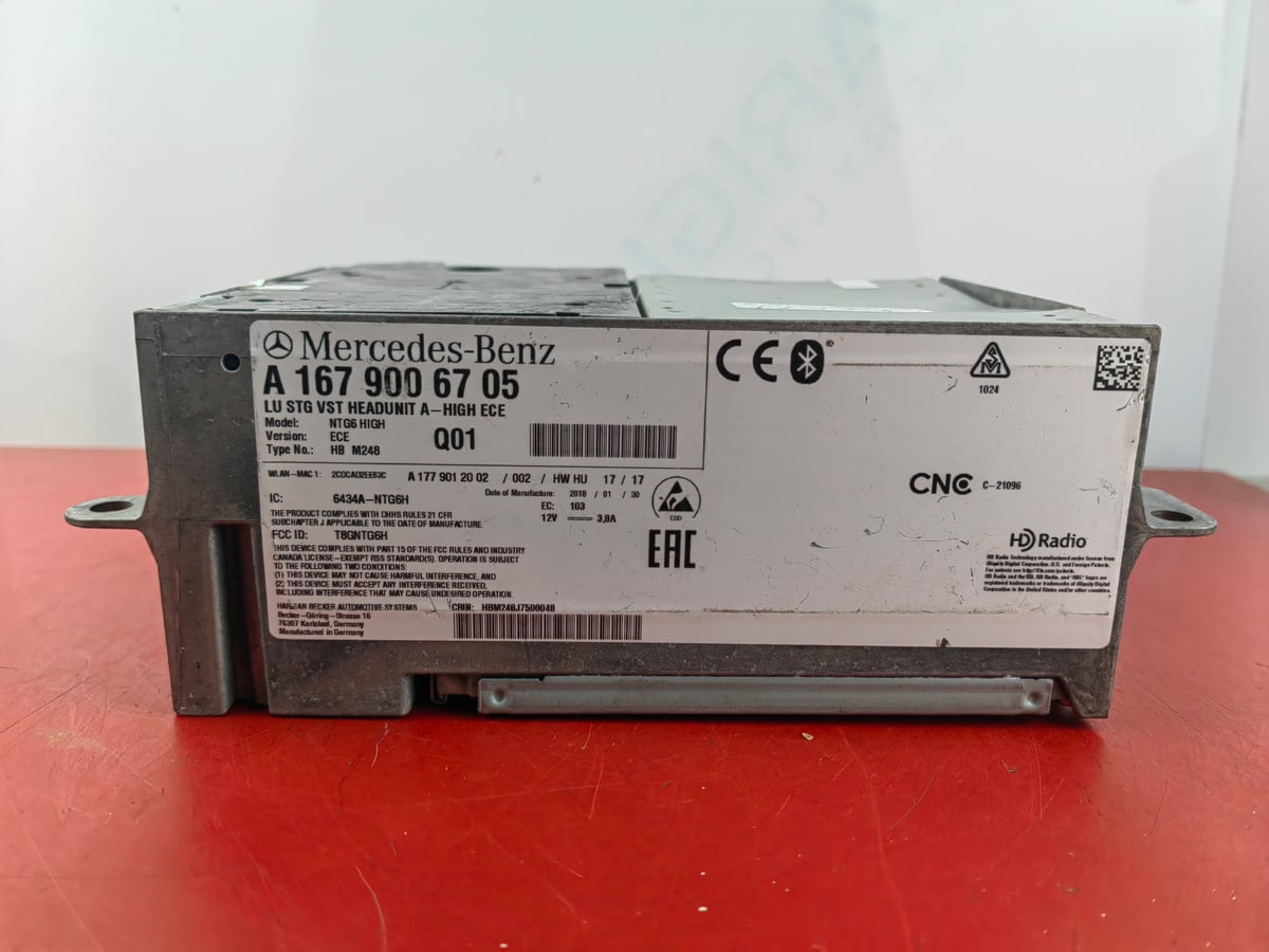Mercedes-Benz Nawigacja Multimedia NTG6 HIGH ECE A1679006705