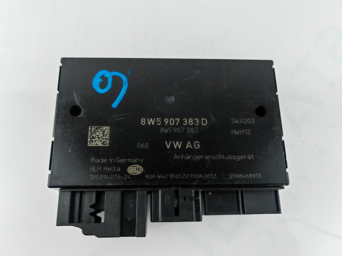 AUDI A4 Moduł Sterownik HAKA 8W5907383D (9)
