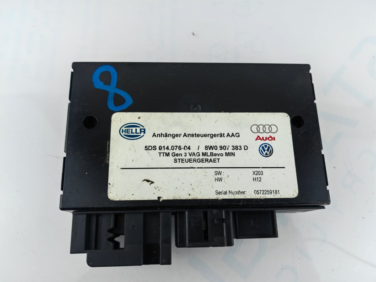 AUDI Q8 e-tron Moduł Sterownik HAKA 8W0907383D (8)