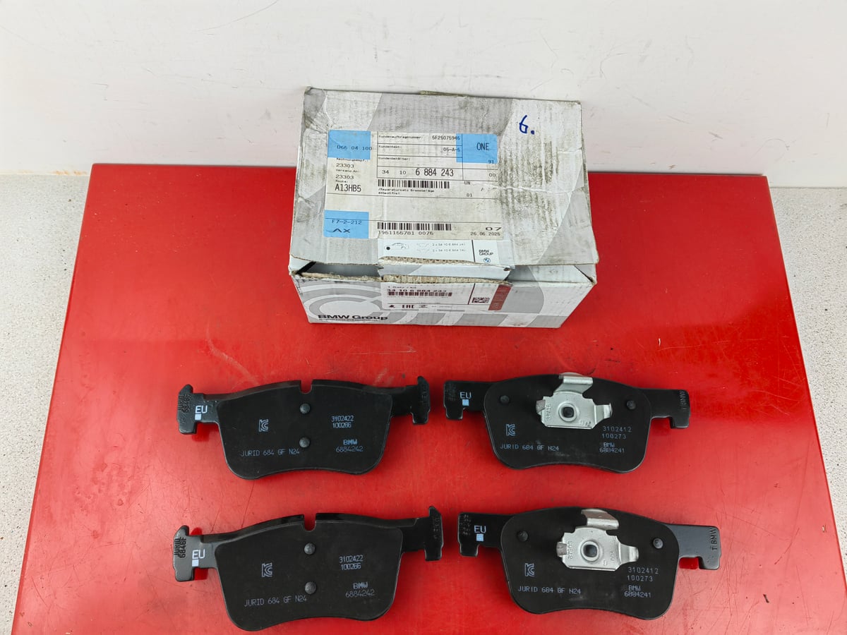 BMW 3 G20 Klocki hamulcowe, bezazbestowe 34106884243 6884243