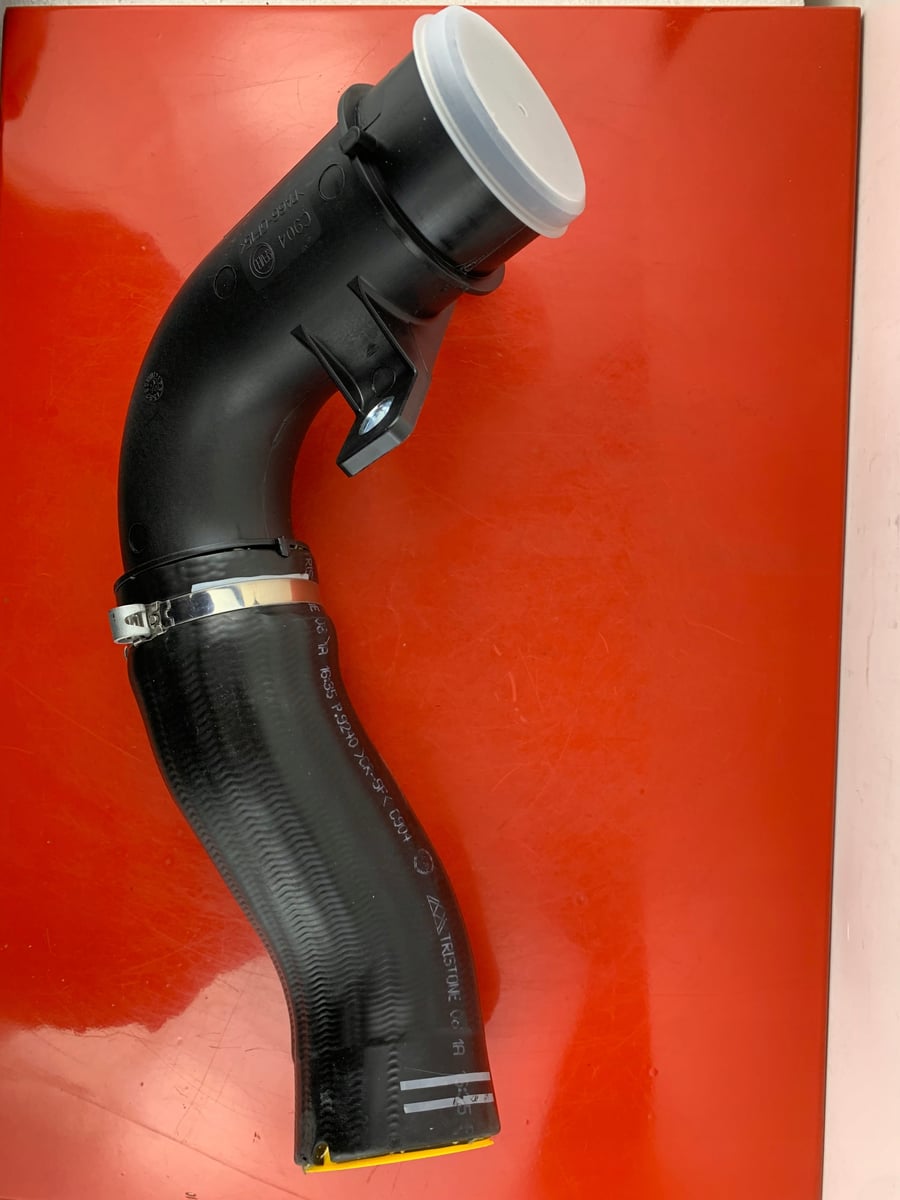 Rura przewód intercoolera Fiat Ducato 2006- 2.2 2.3 1344787080