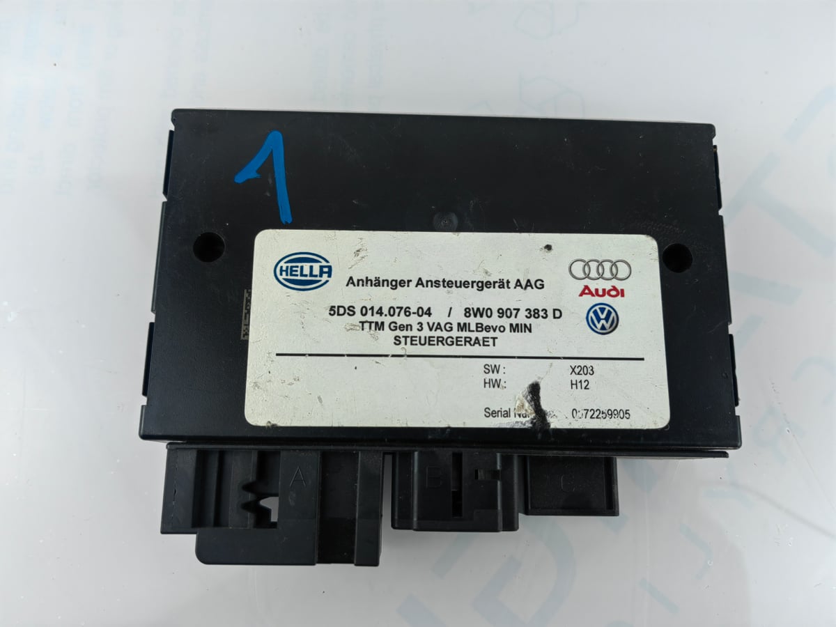 AUDI Q8 e-tron Moduł Sterownik HAKA 8W0907383D (1)