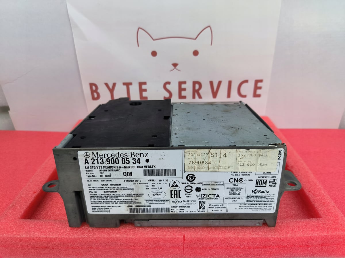 Mercedes-Benz Nawigacja Multimedia NTG6 MID ECE USA VERSTK A2139000534