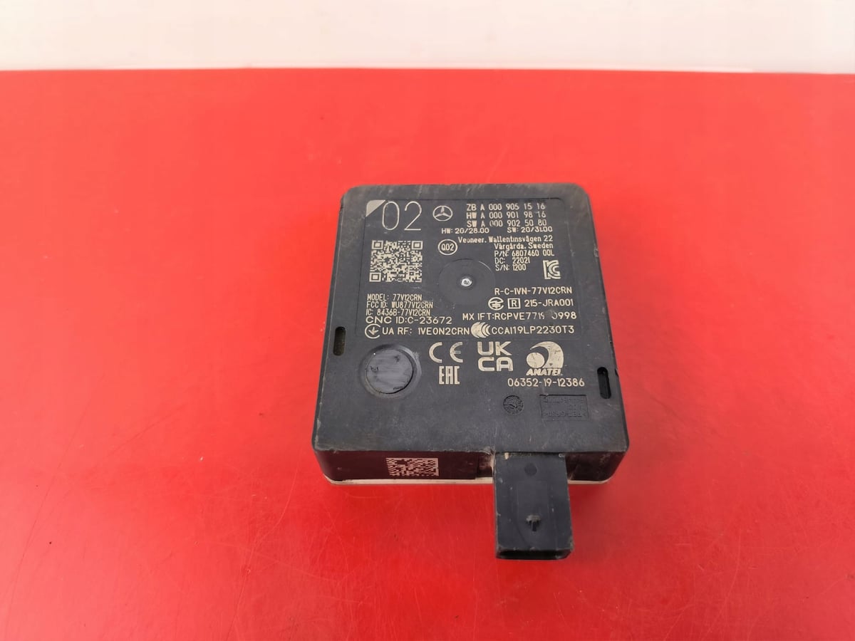 RADAR SENSOR MERCEDES C W206 GLC X254 S W223 SL C232 EQE EQS A0009051516