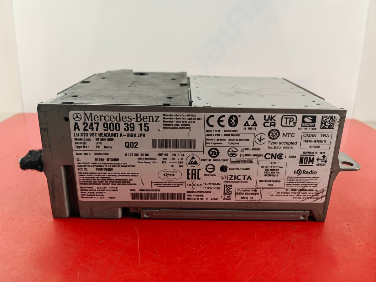 Mercedes-Benz W247 Nawigacja Multimedia NTG6 High JPN A2479003915 (4)