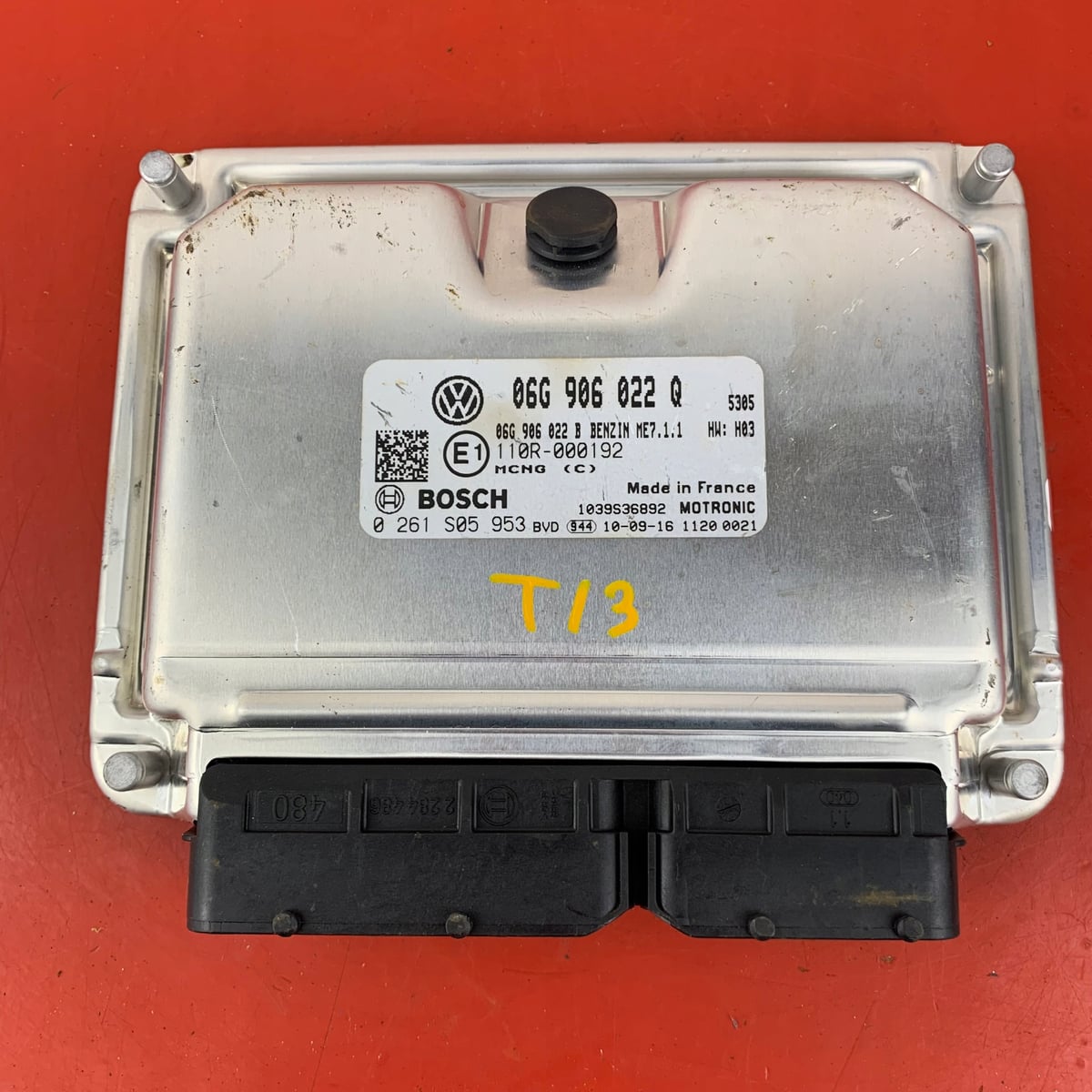 VW Volkswagen Caddy 2.0i Moduł / Sterownik silnika ECU 06G906022Q
