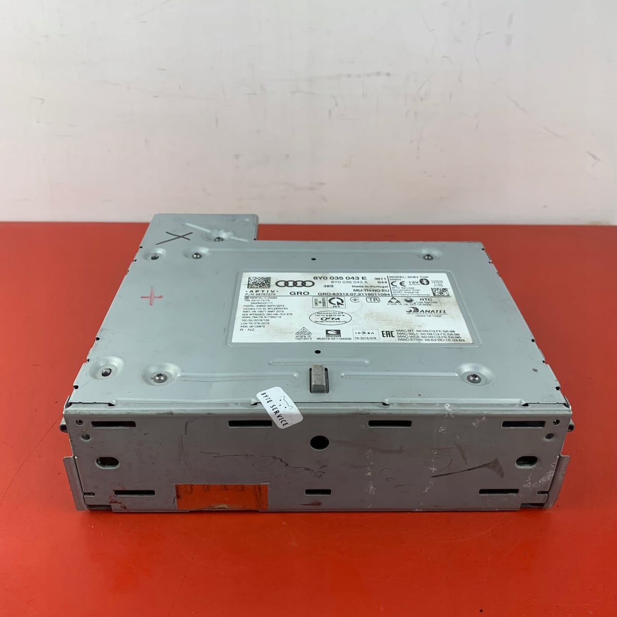 Audi A3 8Y Stacja multimedialna MIB3 TOP High 8Y0035043E Uszkodzony
