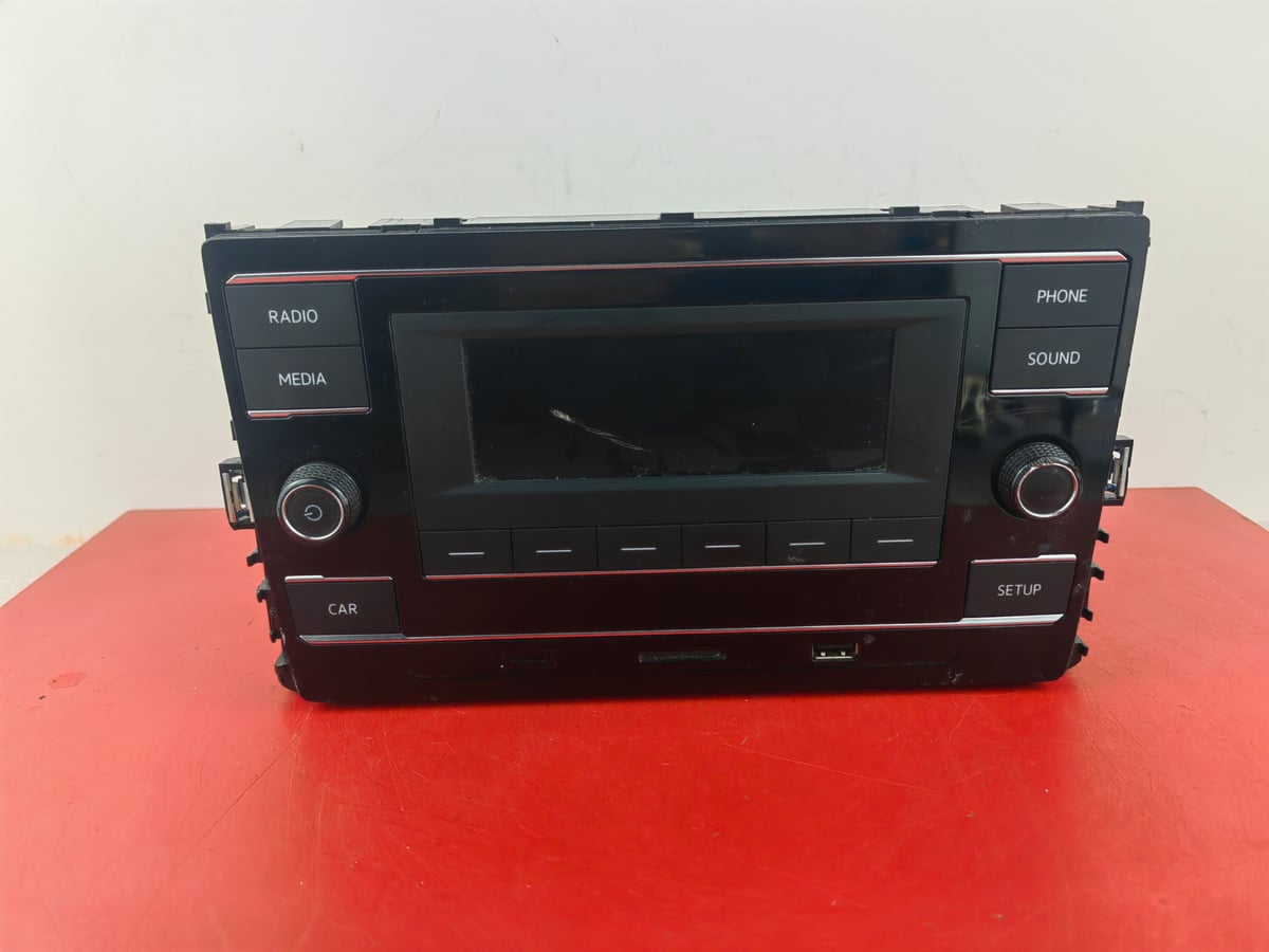 Volkswagen OE Radio wyświetlacz VW T5 7LA035153B uszkodzony