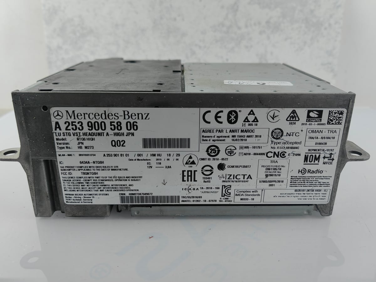 Mercedes-Benz C253 Radio Nawigacja Multimedia NTG6 High JPN A2539005806 (2)
