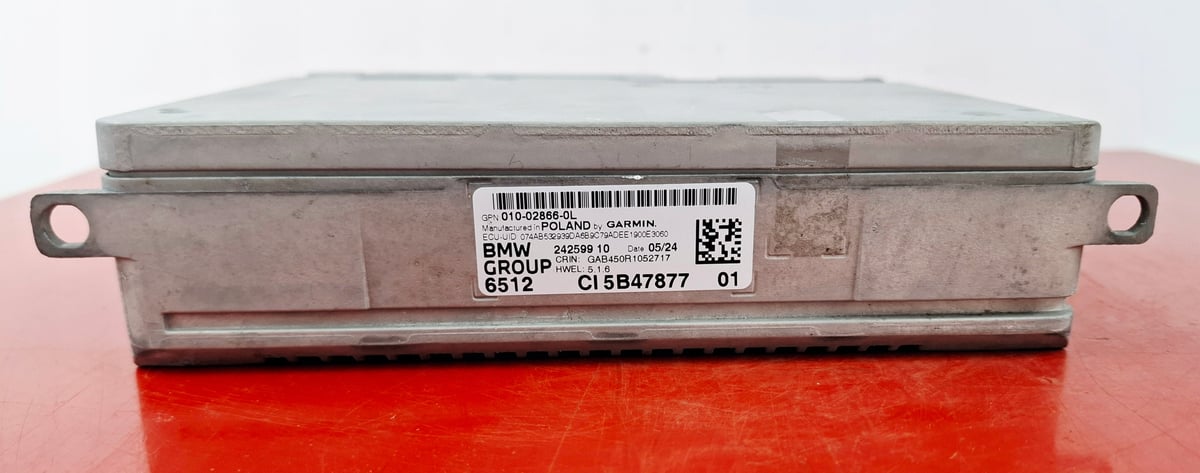 BMW OE Garmin Headunit Audio Nawigacja IDC23 HIGH 8155 5B47877
