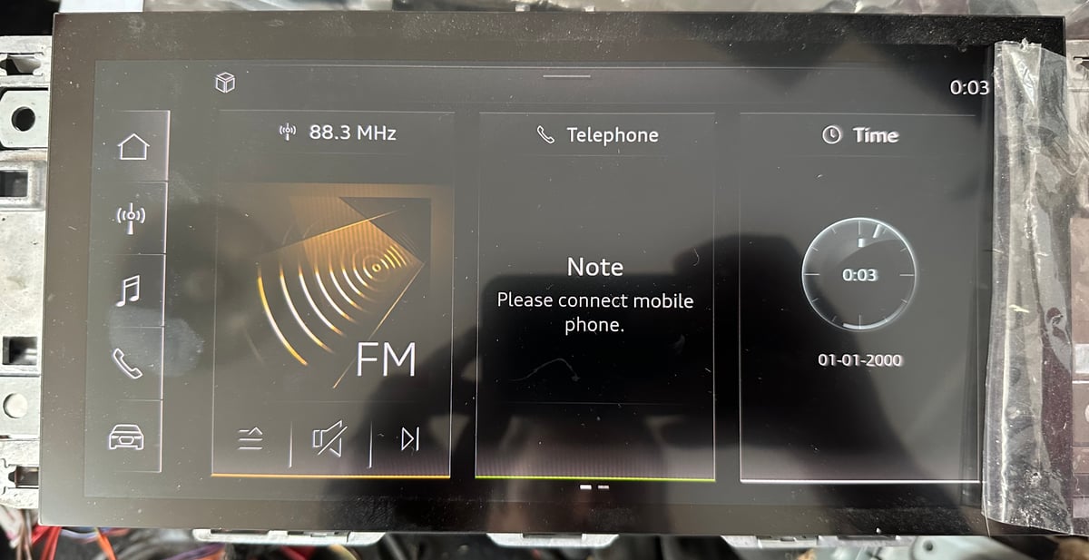 Audi Q3 Monitor Ekran Wyświetlacz MMI 10.1' 83A919605