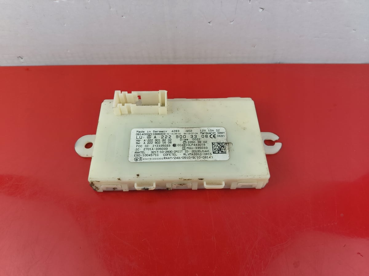 Mercedes-Benz W222 Moduł / Sterownik Keyless A2229003308