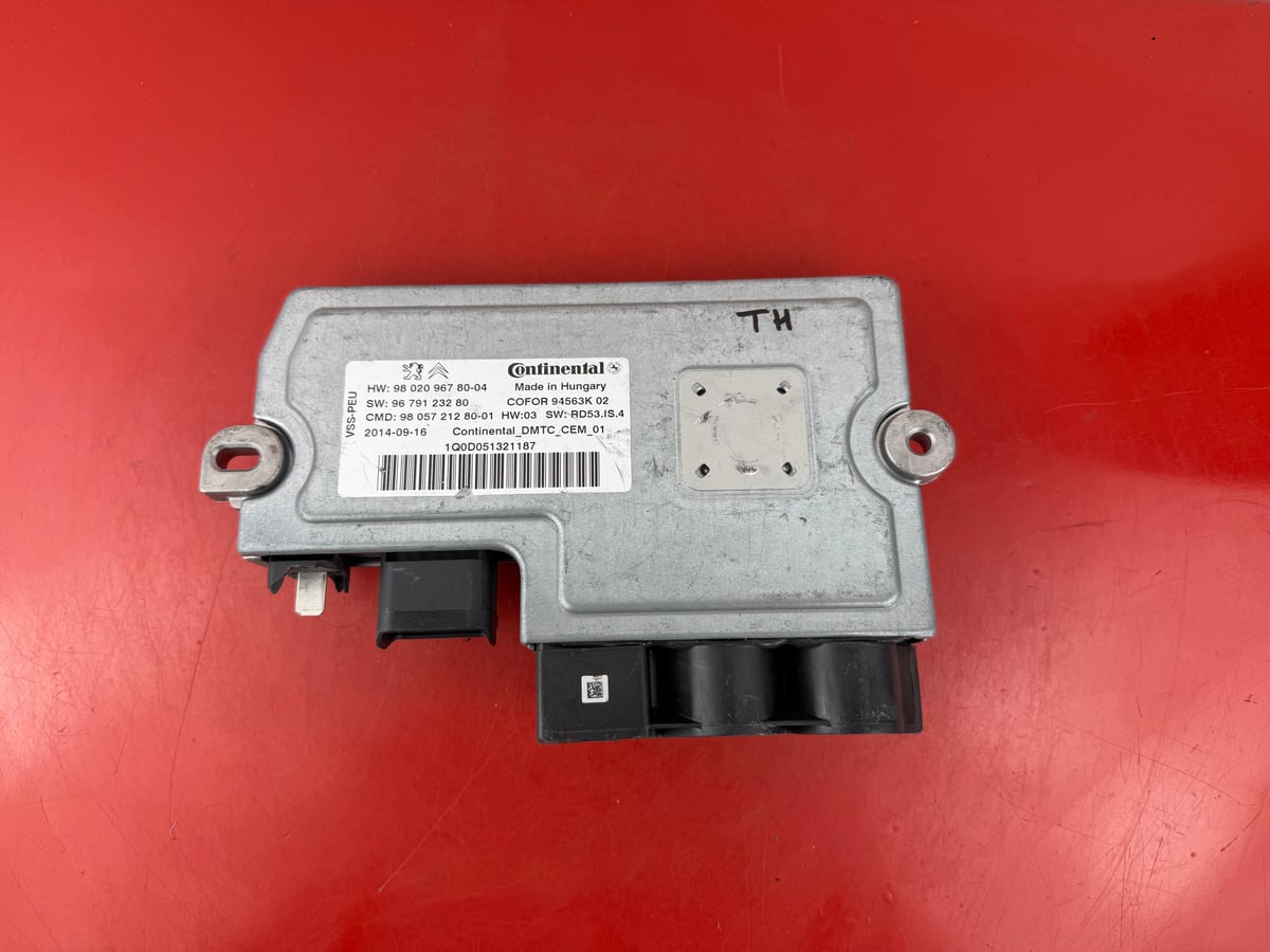 MODUŁ STEROWNIK KONDENSATOR START STOP CITROEN C4 PICASSO 9802096780