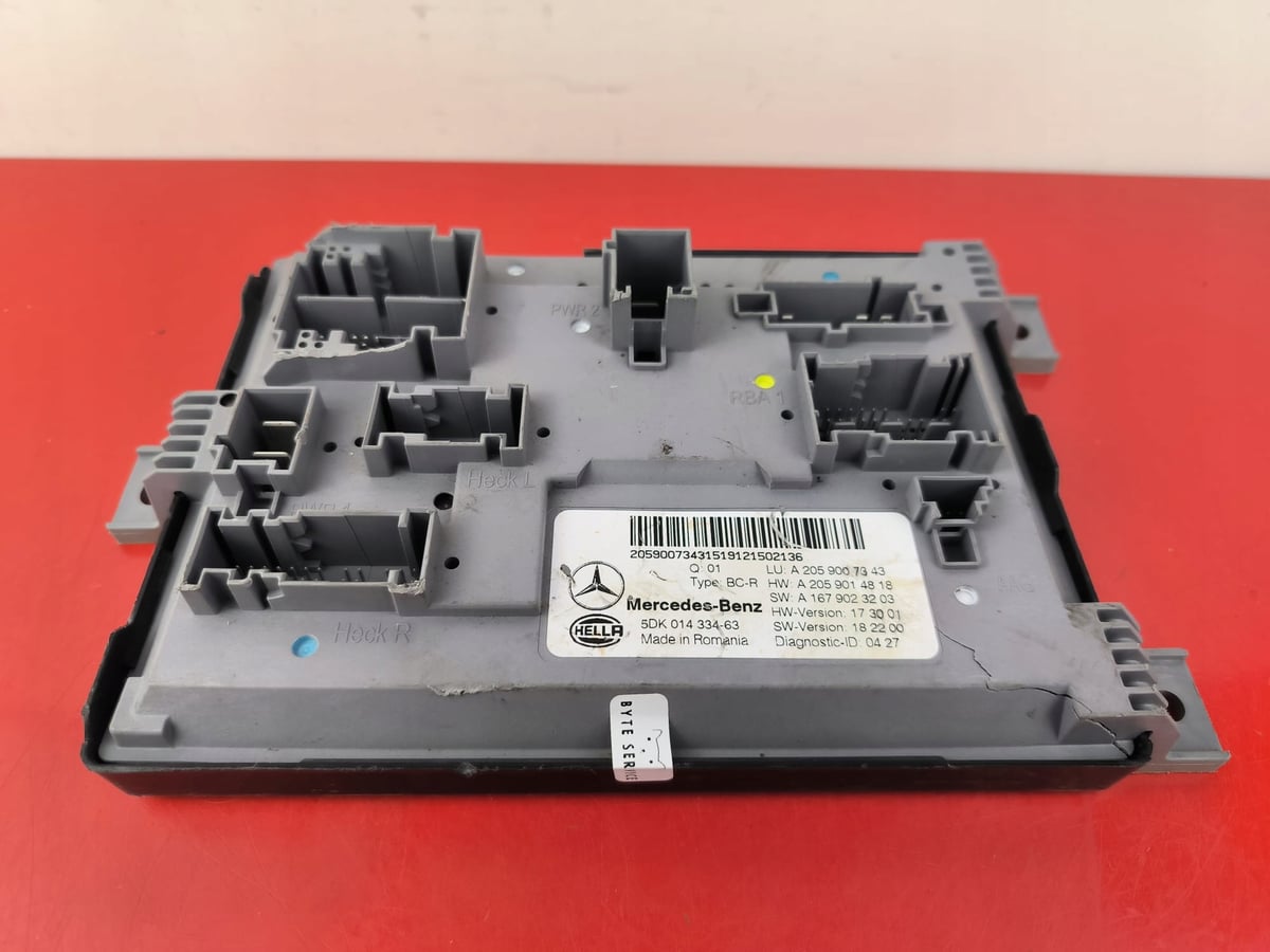 Mercedes-Benz C W205 MODUŁ STEROWNIK KOMFORTU A2059007343