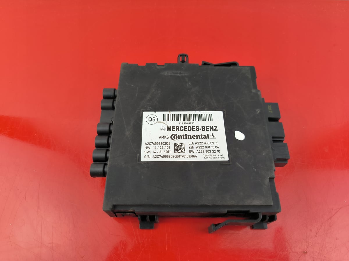 Mercedes-Benz S-Class W222 Moduł / Sterownik fotela A2229008910